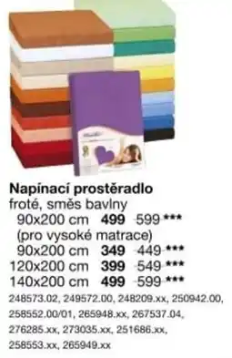 Sconto Napínací prostěradlo nabídka