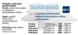 Sconto Silver nano polštář 70x90 cm nabídka