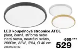Sconto Atol led koupelnová stropnice nabídka