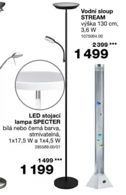 Sconto LED stojací lampa SPECTER nabídka