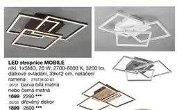 Sconto Led stropnice mobile nabídka