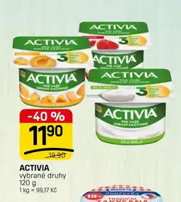 Flop Activia vybrané druhy nabídka
