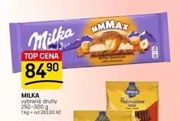 Flop Milka vybrané druhy nabídka