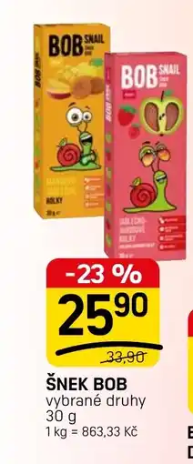 Flop Šnek bob nabídka