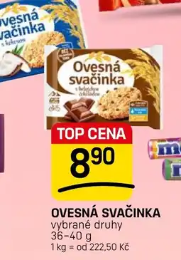 Flop Ovesná svačinka nabídka