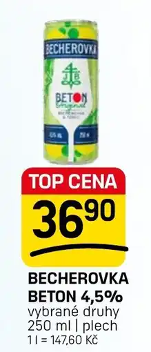 Flop Becherovka beton 4,5% nabídka