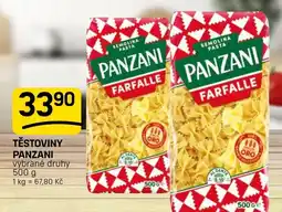 Flop Panzani těstoviny nabídka