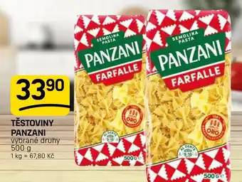 Panzani těstoviny