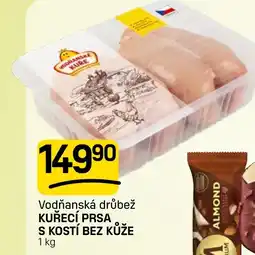 Flop Vodňanská drůbež kuřecí prsa s kostí bez kůže nabídka