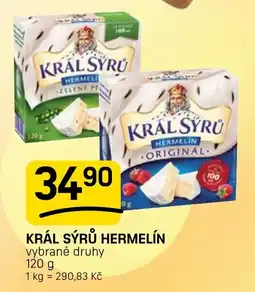 Flop Král sýrů hermelín nabídka