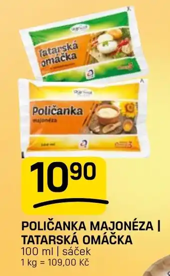 Flop Poličanka majonéza | tatarská omáčka nabídka