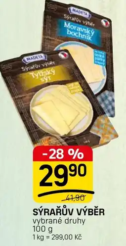 Flop MadeTa sýrařův výběr nabídka