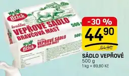 Flop Brick vepřové sádlo bravčová mast nabídka
