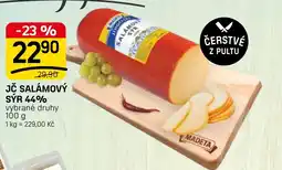 Flop Jč salámový sýr 44% nabídka