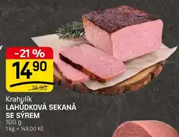 Flop Krahylík lahůdková sekaná se sýrem nabídka