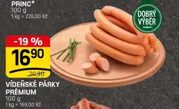 Flop Vídeňské párky prémium nabídka