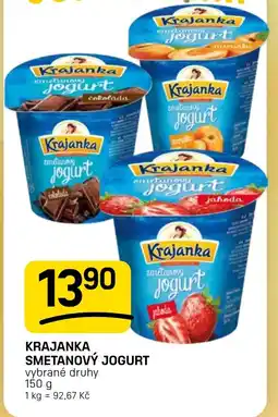 Flop Krajanka smetanový jogurt nabídka