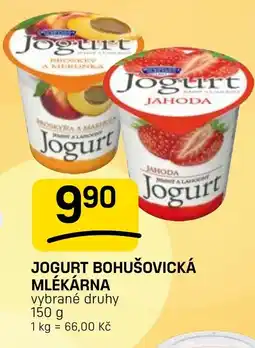 Flop Jogurt Bohušovická nabídka