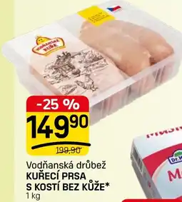 Flop Vodňanská drůbež kuřecí prsa s kostí bez kůže* nabídka