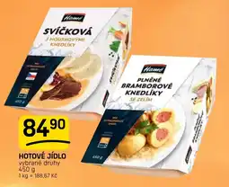 Flop Hamé svíčková s houskovými knedlíky nabídka