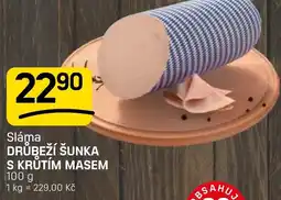 Flop Sláma drůbeží šunka s krůtím masem nabídka