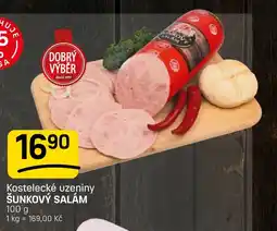 Flop Kostelecké uzeniny Šunkový salám nabídka