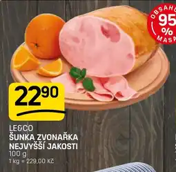 Flop Le&Co šunka zvonařka nabídka