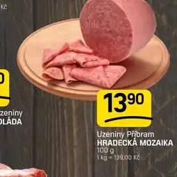 Flop Uzeniny Příbram Hradecká mozaika nabídka