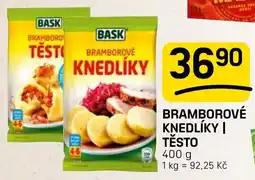 Flop Bask bramborové knedlíky | těsto nabídka