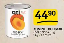 Flop ati Fruit kompot broskve nabídka