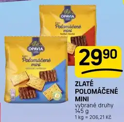 Flop Opavia zlaté polomáčené mini nabídka