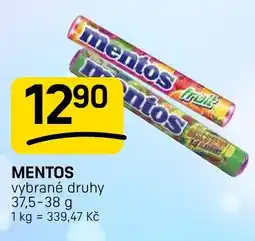 Flop mentos vybrané druhy nabídka