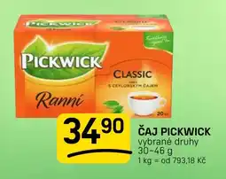 Flop Čaj pickwick nabídka