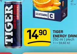Flop Tiger energy drink nabídka