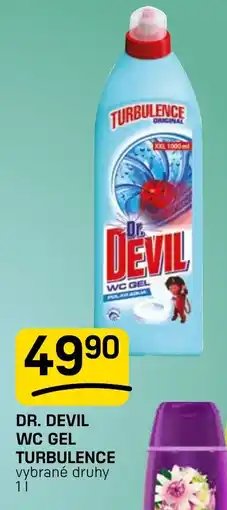 Flop Dr. Devil wc gel turbulence nabídka