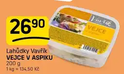Flop Lahůdky Vavřík Vejce v aspiku nabídka