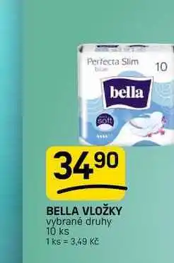 Flop BELLA VLOŽKY vybrané druhy 10 ks nabídka