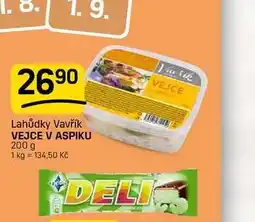 Flop VEJCE V ASPIKU nabídka