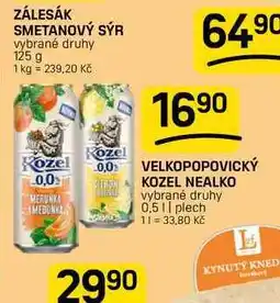 Flop VELKOPOPOVICKÝ KOZEL NEALKO vybrané druhy 0,5 || plech nabídka