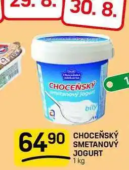 Flop CHOCEŇSKÝ SMETANOVÝ JOGURT nabídka