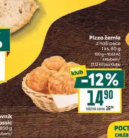 Billa Pizza žemle z naší pece 1ks nabídka