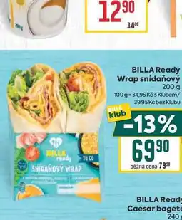 Billa BILLA Ready Wrap snídaňový nabídka