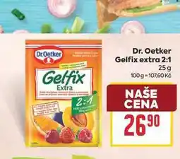 Billa Dr. Oetker Gelfix extra 2:1 nabídka