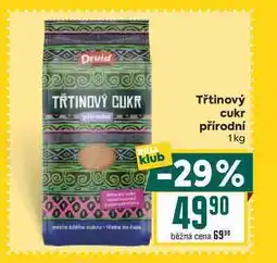Billa Třtinový cukr přírodní nabídka