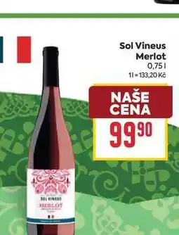 Billa Sol Vineus Merlot nabídka