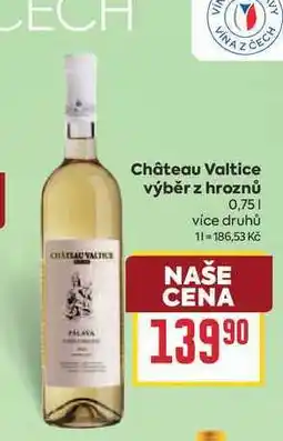 Billa Château Valtice výběr z hroznů nabídka