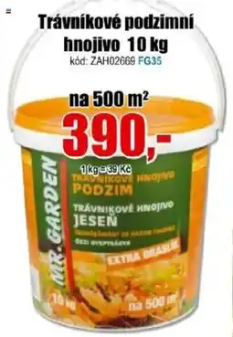 EVA Mr. Garden trávníkové hnojivo podzim nabídka