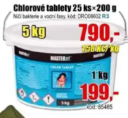 EVA Master chlorové tablety nabídka