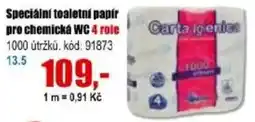EVA Carta Igiene speciální toaletní papír nabídka