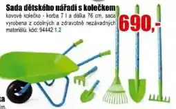 EVA Sada dětského nářadí s kolečkem nabídka